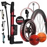 Bomba De Ar Manual Multiuso Inflador De Ar Portátil Encher Bola Pneu De Bike Bicicleta Colchão Inflável Piscina Infantil Pneu De Moto Câmera De Ar