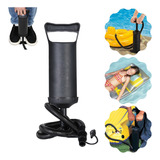 Bomba De Ar Manual Portátil P Encher Piscina Boia Colchao C
