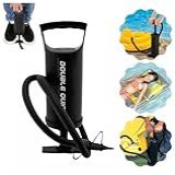 Bomba De Ar Manual Portátil P Encher Piscina Boia Colchao