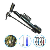 Bomba De Ar Pneu Bike Bico Fino Grosso Encher Bola Portátil Cor Bomba Manual Cores variadas