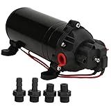 Bomba De Diafragma HEITIGN Water Yacht Plásticos De Engenharia Driver Elétrico 12V Micro Motor De Alta Pressão Bomba De Diafragma Doméstica