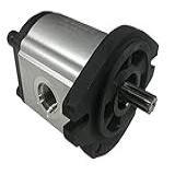 Bomba De Engrenagem Hidráulica 8cc Rev 488in3 Rev 2 6gpm 15 8HP 3625psi SAE A Flange CW Eixo Estriado De 9 Dentes Portas Laterais 