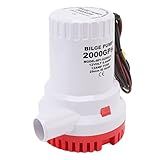 Bomba De Esgoto Silencioso Submersível DC Micro Dreno De Esgoto Marinho Para Piscina De Lagos 2000 GPH 12V 