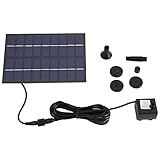 Bomba De Fonte Solar OKJHFD Durável E Profissional Bomba De Fonte De água Alimentada Por Painel Solar Tanque De Peixes Piscina Jardim Doméstico Kit De Irrigação Para Aeração De Lagoa