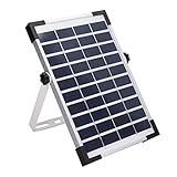 Bomba De Fonte Solar Topyond Com Vários Bicos Para Decoração De Jardim E Banho De Pássaros Bomba De Fonte Movida A Energia Solar 10V 5 0W Para Piscinas Tanques De Peixes E