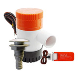 Bomba De Porão 1100 Gph 12v Automático Saída Seaflo