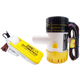 Bomba De Porão 1100gph 12v Boia Sensor Automático 12v Life
