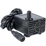 Bomba De Porão Automática Para Barco Ultra Silenciosa DC 9V 12V 500L H 4 5W Bomba De água Submersível Motor Sem Escovas Bomba De água Submersível De Piscina Para Fonte Portátil