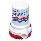 Bomba De Porão Rule 2000 Gph 5 670 Litros Hora 12v