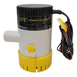 Bomba De Porão Submersível 350gph 12v 1 323lts Hora Lifek