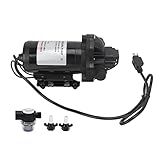 Bomba De Pressão De água Acuto Plásticos De Engenharia Bomba De Pressão De água Industrial 115V Diafragma De água Bomba Autoescorvante EUA Plug Para RV Yacht