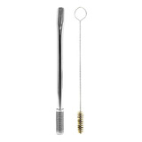 Bomba De Terere E Chimarrão 19cm Aço Inox Bojo Mola