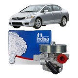 Bomba Direção Hidráulica Com Polia New Civic 2007 Até 2011