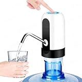 Bomba Elétrica De Agua Para Galão Garrafão 5 10 20 Litros 4w Bebedouro Eletronica Natural Filtro Recarregável USB Bivolt Cores Sortidas Original Prislar