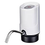 Bomba Elétrica Plus Para Galão De Água- Recarregável USB- Branca- BMB0679- Euro Home
