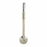 Bomba P Chimarrão E Tereré Inox C Bocal Duplo 24cm