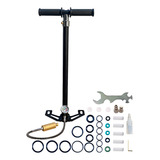 Bomba Pcp 4 Estágios Pneumática Manual 4500psi A Melhor Lfas Cor Preto