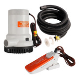 Bomba Porão 2 000gph 12v Automático E Saída 1 1 8 Seaflo