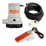 Bomba Porão 2 000gph 24v Automático E Saída 1 1 8 Seaflo