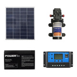 Bomba Solar 12v 30w placa 50w 55w 60w bateria controlador