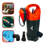 Bomba Submersa 1 2 Hp 370w Sapo Esgoto Drena Agua Suja Limpa