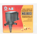 Bomba Submersa 2000l h Minjiang Ns 803 Aquario Voltagem 220v