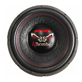 Bomber Alto Falante Subwoofer 12 400w 4 4 Ohms Bobina Dupla Cor Preto