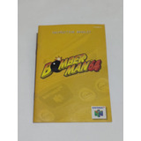 Bomberman 64 Manual Original Nintendo 64 N64