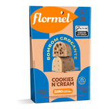 Bombom Branco Com Gotas De Cookie Zero Açúcar Flormel 60g