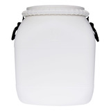 Bombona Fermentadora 30l Atóxica Branca Sem Furos