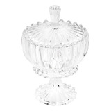 Bomboniere Porta Doces 24cm Cristal Wolff Geneva 25531 Cor Incolor