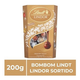 Bombons Chocolate Sortido Recheio Cremoso Lindt Lindor 200g