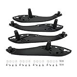 Bomunik Conjunto De 4 Painel De Apoio De Braço De Puxador De Porta Interna Esquerda Esquerda Direita Dianteira Para BMW 320i 328i 330i 335i 340i M3 Números De Substituição