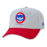Boné 39thirty A frame Aba Curva Mlb Chicago Cubs Core Cinza