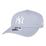 BONE 39THIRTY MLB NEW YORK YANKEES ABA CURVA STRETCH FIT CINZA New Era