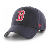 Boné 47 Brand Boston Red Sox Mvp Azul Marinho Home Original