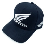 Boné Aba Curva Preto Honda Repsol