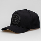Boné Aba Curva Snapback Mr Shelby Brasão All Black