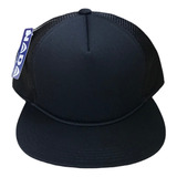 Boné Aba Reta Liso Preto Nada Wear Excelente Qualidade