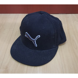 Boné Aba Reta Puma Snapback Preto Praticamente Novo