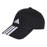 Boné adidas Baseball Três Listras New Logo Preto Parent 6290