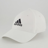 Boné adidas Sportswear Logo Feminino Branco E Preto