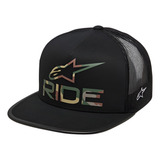 Boné Alpinestars Ride 4 0 Camo Trucker Preto