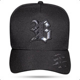 Boné Blck Brasil Slim Snapback Tiger Black Piano