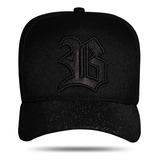 Boné Blck Brasil Snapback Logo Number One Quadrado Brilho