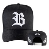 Boné Blck Brasil Snapback New Wings Preto