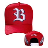 Boné Blck Brasil Snapback New Wings Vermelho