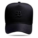 Boné Blck Brasil Trucker Laser Black