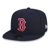 Boné Boston Red Sox 5950 Game Cap Fechado Azul New Era