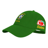 Boné Brasil Seleção Brasileira Verde Patrocínios